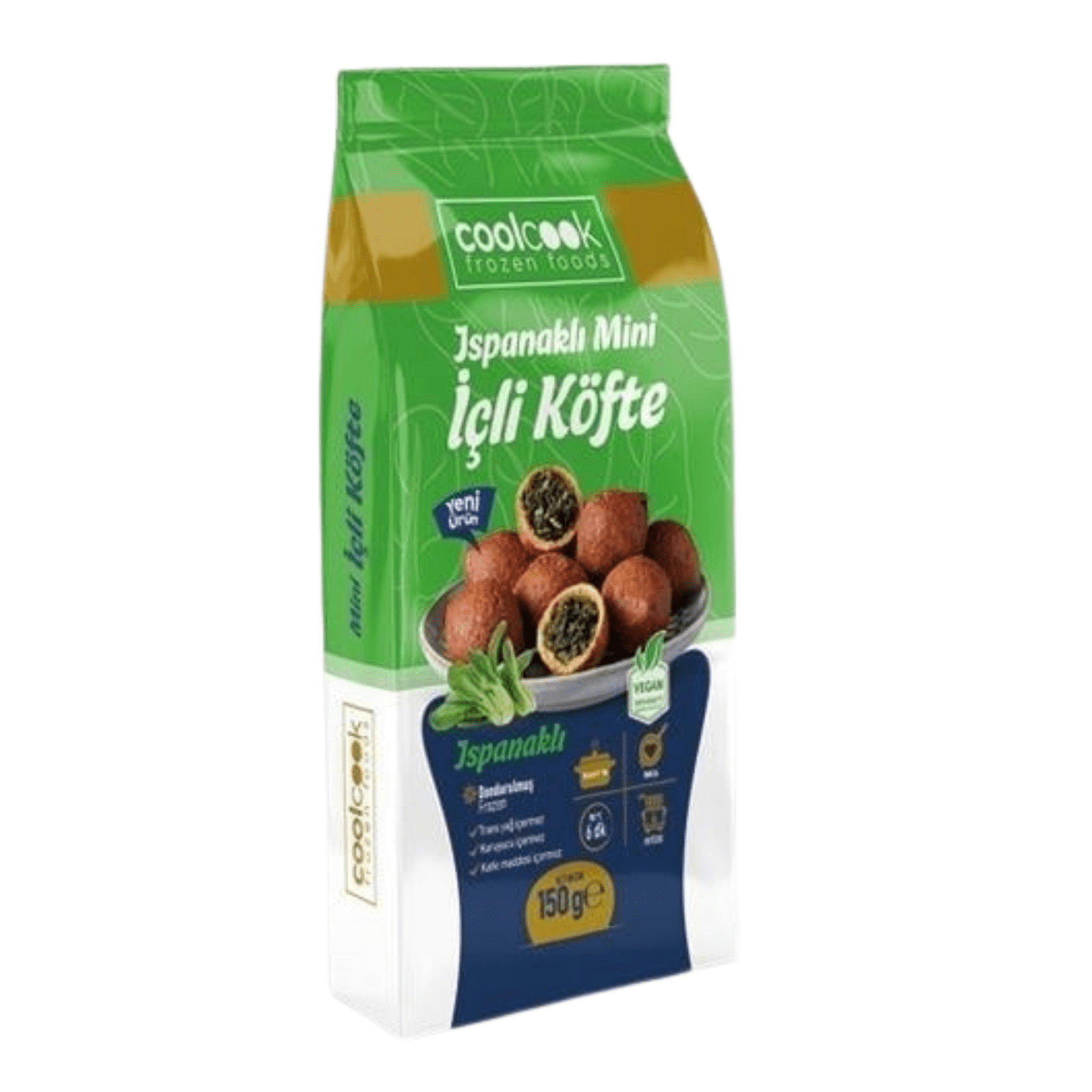 Coolcook Ispanaklı Mini İçli Köfte 150 Gr