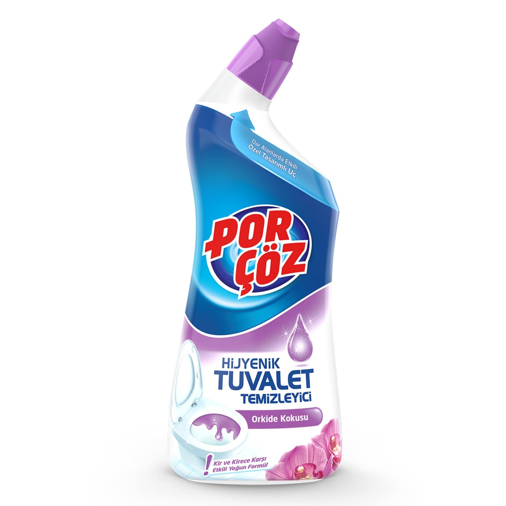 Porçöz Tuvalet Temizleyici Jel Orkide Kokulu 750 Ml