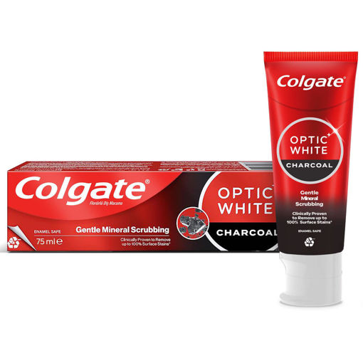 Colgate Optic White Aktif Kömür 75 Ml