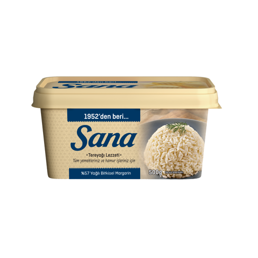 Sana Tereyağ Lezzeti Kase Margarin 500 Gr