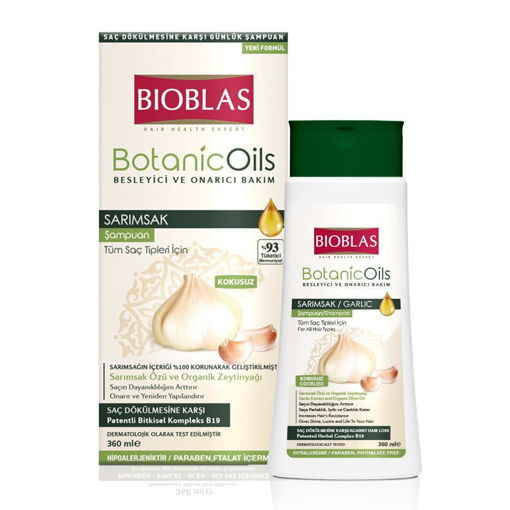 Bioblas Botanic Oils Sarımsak Özlü Şampuan 360 Ml