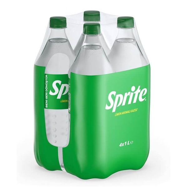 Sprite Gazoz 4*1 Lt
