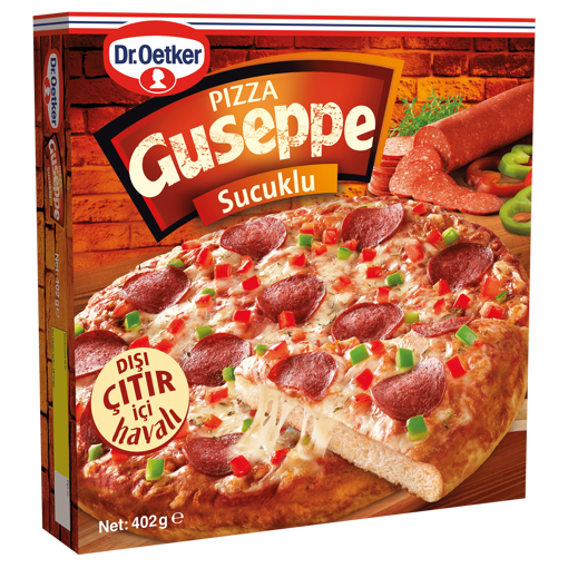 Dr.Oetker Guseppe Sucuklu Pizza 402 Gr