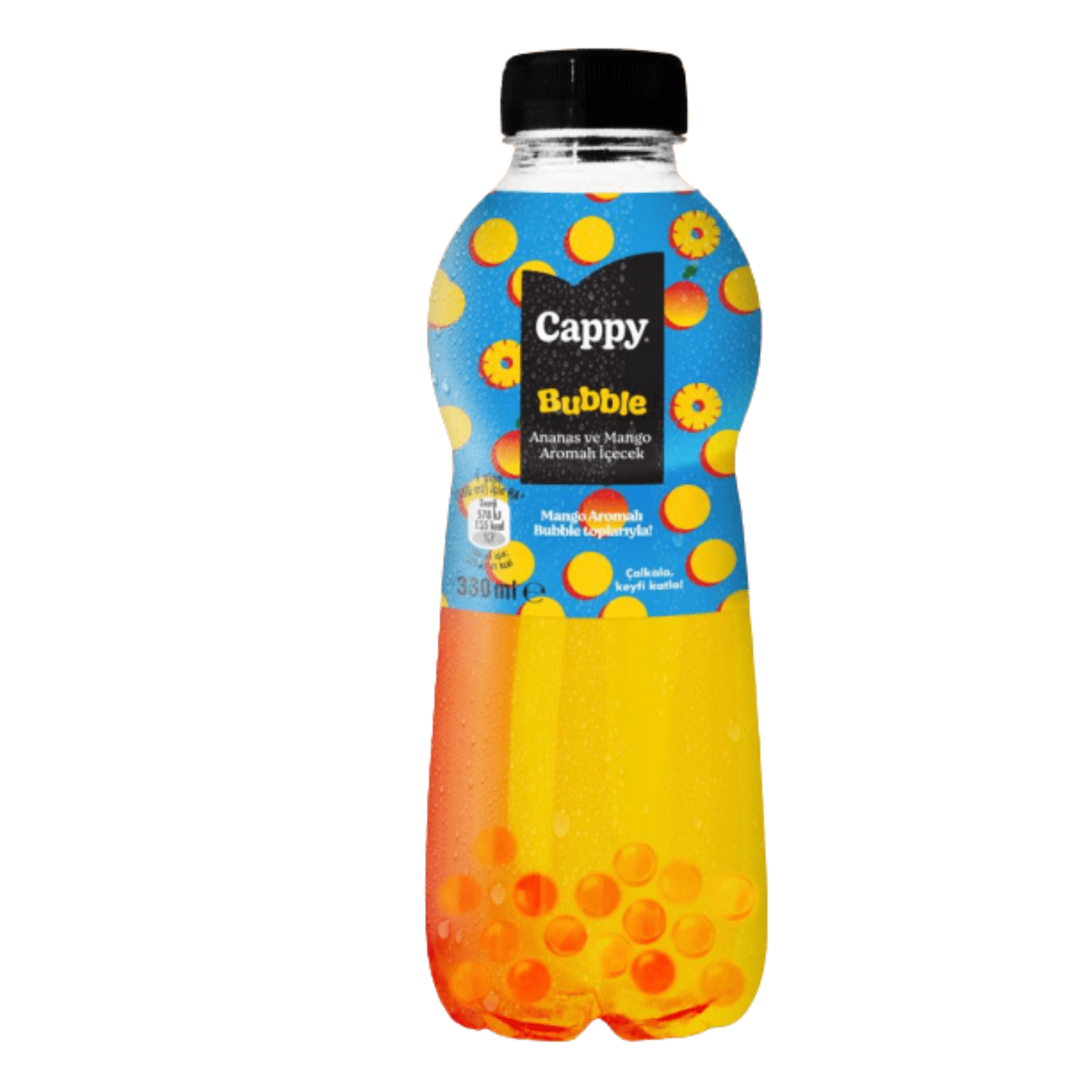 Cappy Bubble Ananas&Mango Aromalı İçecek 330 Ml