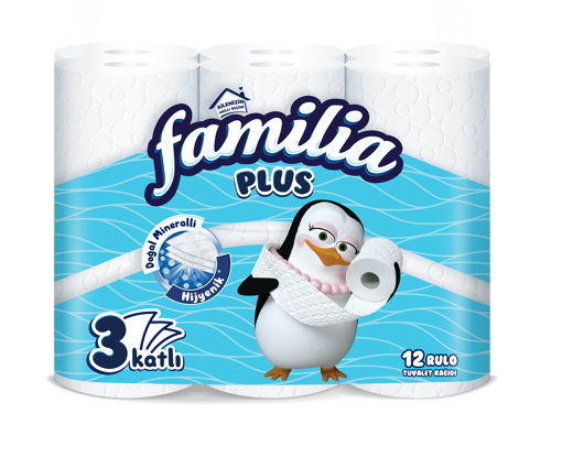 Familia 3 Katlı Tuvalet Kağıdı 12'li