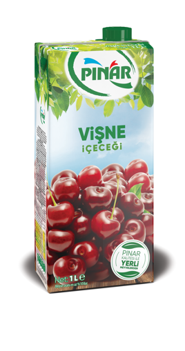 Pınar Vişne Aromalı Meyve Suyu 1 Lt