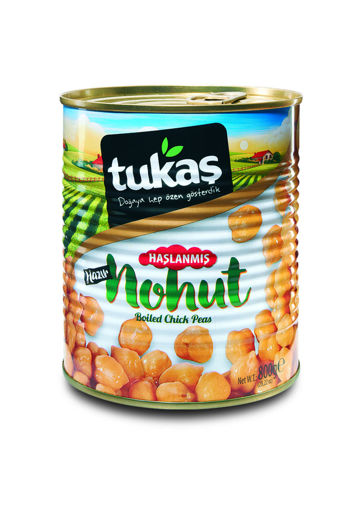 Tukaş Haşlanmış Nohut 800 Gr