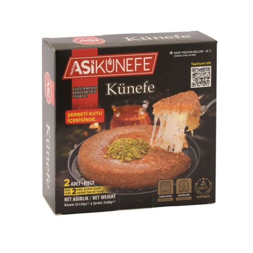 Asi Künefe Şerbetli Künefe 2'li Kutulu 270 Gr