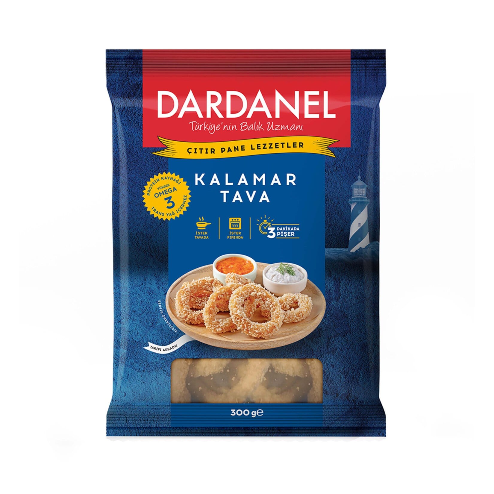 Dardanel Kalamar Tava 300 Gr