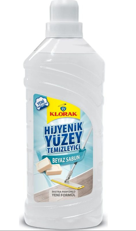 Klorak Beyaz Sabun Kokulu Yüzey Temizleyici 1970 ML