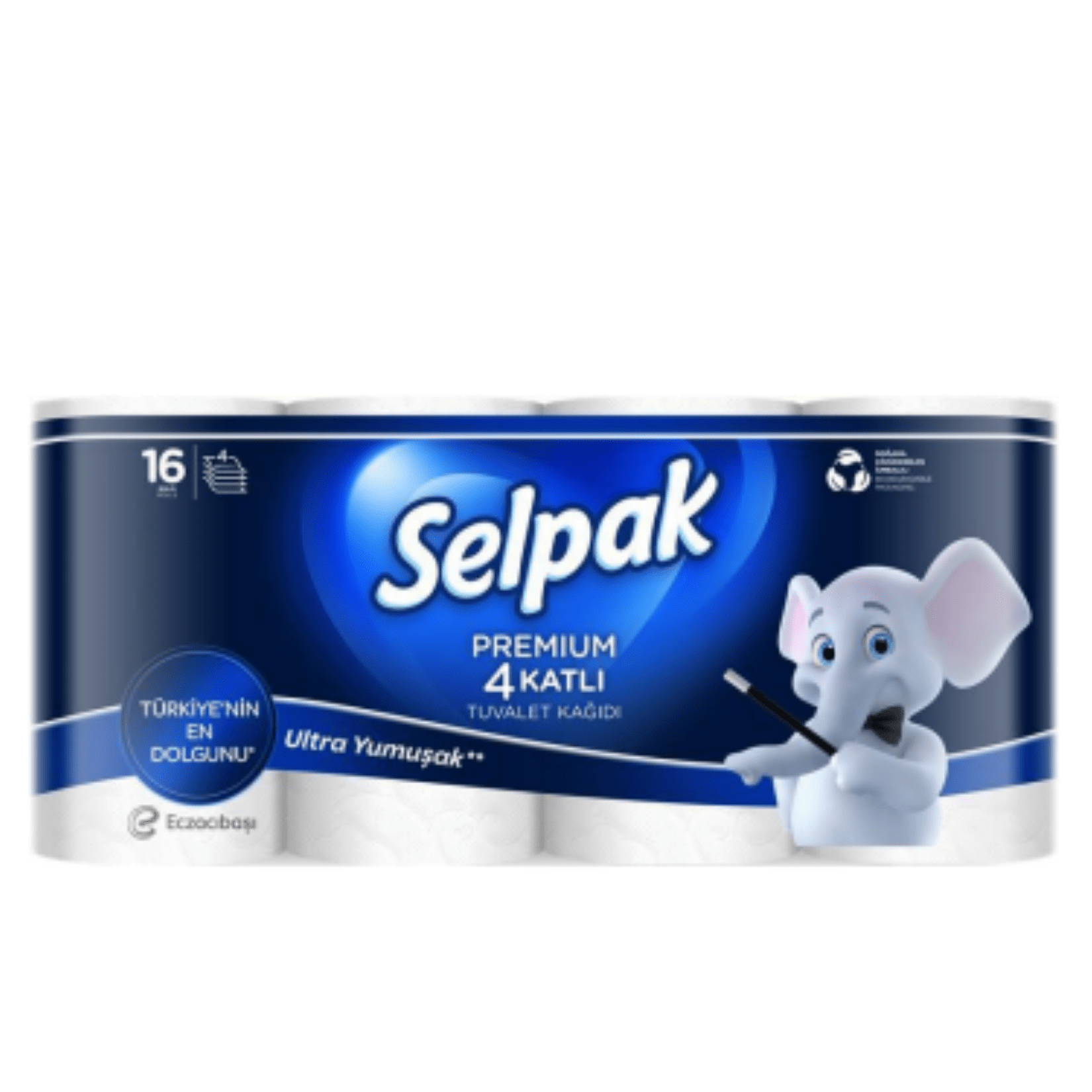 Selpak Dört Katlı Tuvalet Kağıdı 16'lı