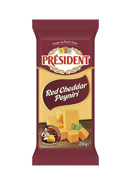 President Red Cheddar Peyniri 220 Gr