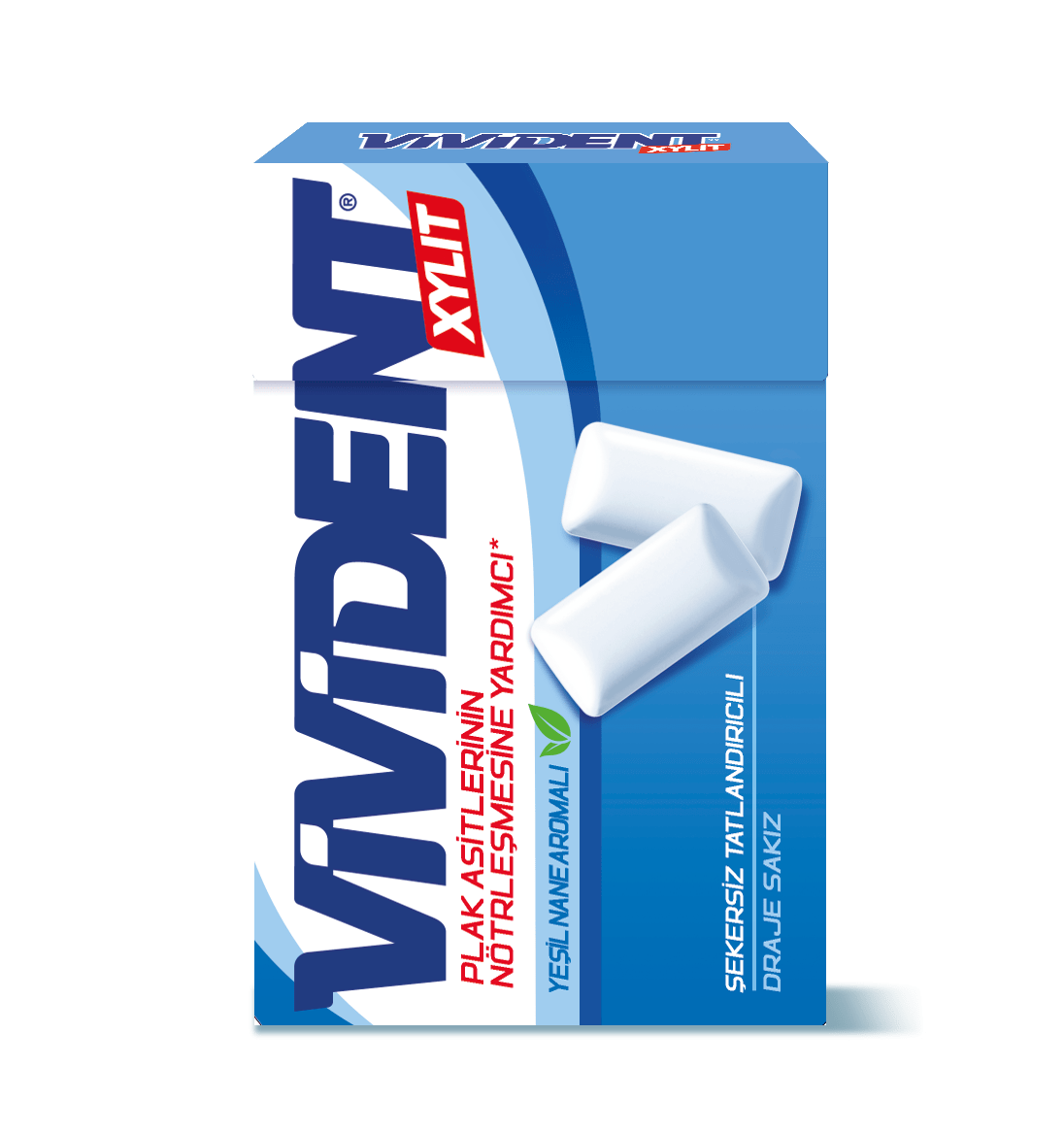 Vivident Xylit Yeşil Nane Aromalı