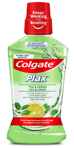 Colgate Plax Çay&Limon Aromalı Ağız Bakım Suyu 500 Ml