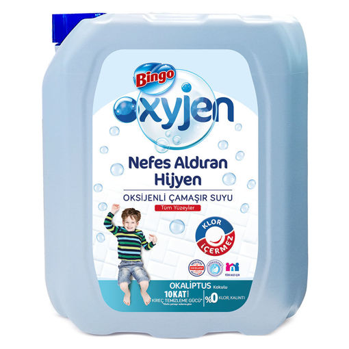 Bingo Okaliptus Derinlemesine Hijyen Çamaşır Suyu 3240 Ml