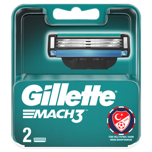 Gillette Mach3 Yedek Tıraş Bıçağı 2'li