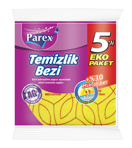 Parex Temizlik Bezi 5'li