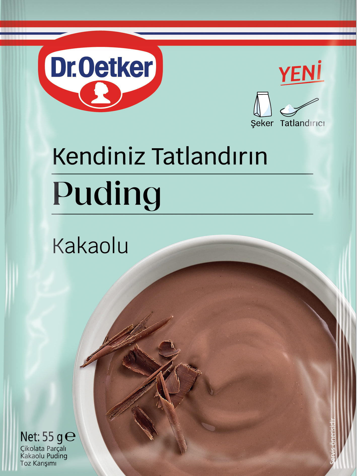 Dr.Oetker Kakaolu Puding 55 Gr