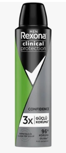 Rexona Men Invisible Black&White Sprey Deodorant+Clear Men Cool Sport Menthol Şampuan
