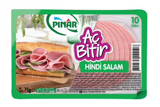 Pınar Aç Bitir Hindi Salam 75 Gr