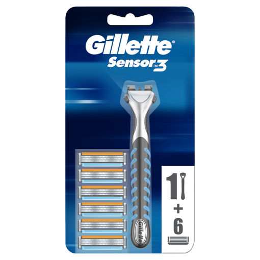 Gillette Sensor 3 Makine+6 Yedek