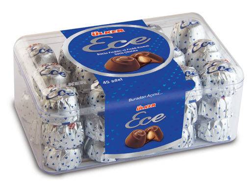 Ülker Ece Fındıklı Sütlü Çikolata 455 Gr