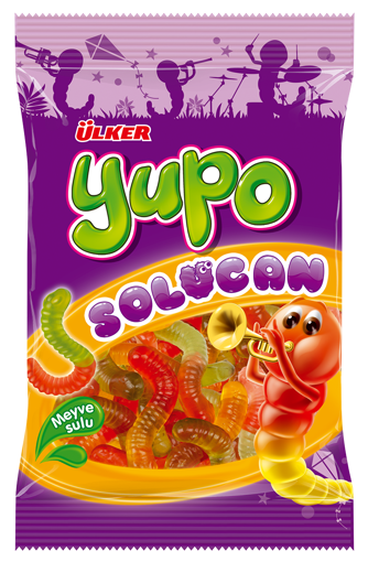 Ülker Yup Solucan Meyve Sulu Jelibon 80 Gr
