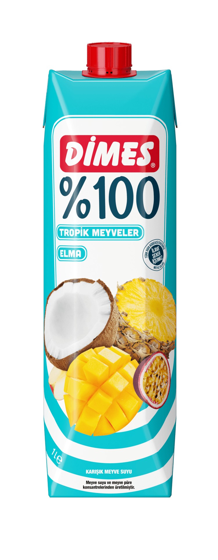 Dimes Nektar Tropik Meyveler Meyve Suyu 1 Litre