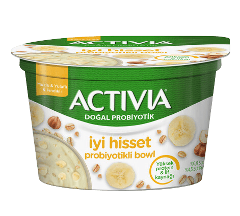 Activia Probiyotikli Bowl Muz&Yulaf&Fındık