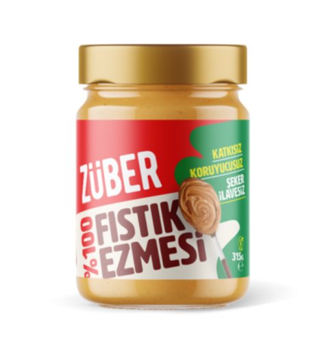 Züber %100 Fıstık Ezmesi 315 Gr