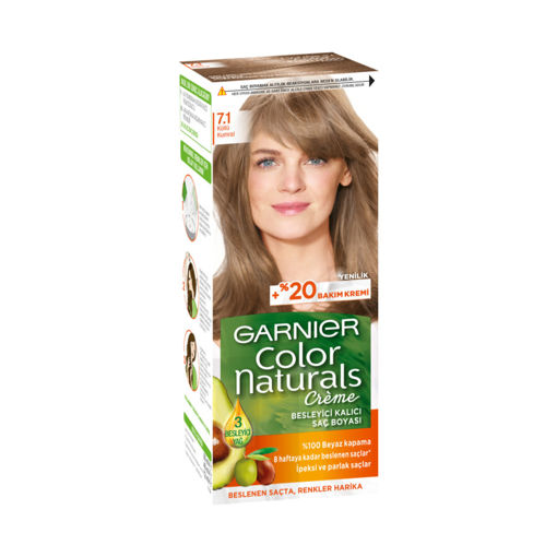 Garnier Color Naturals 7.1 Küllü Kumral Saç Boyası