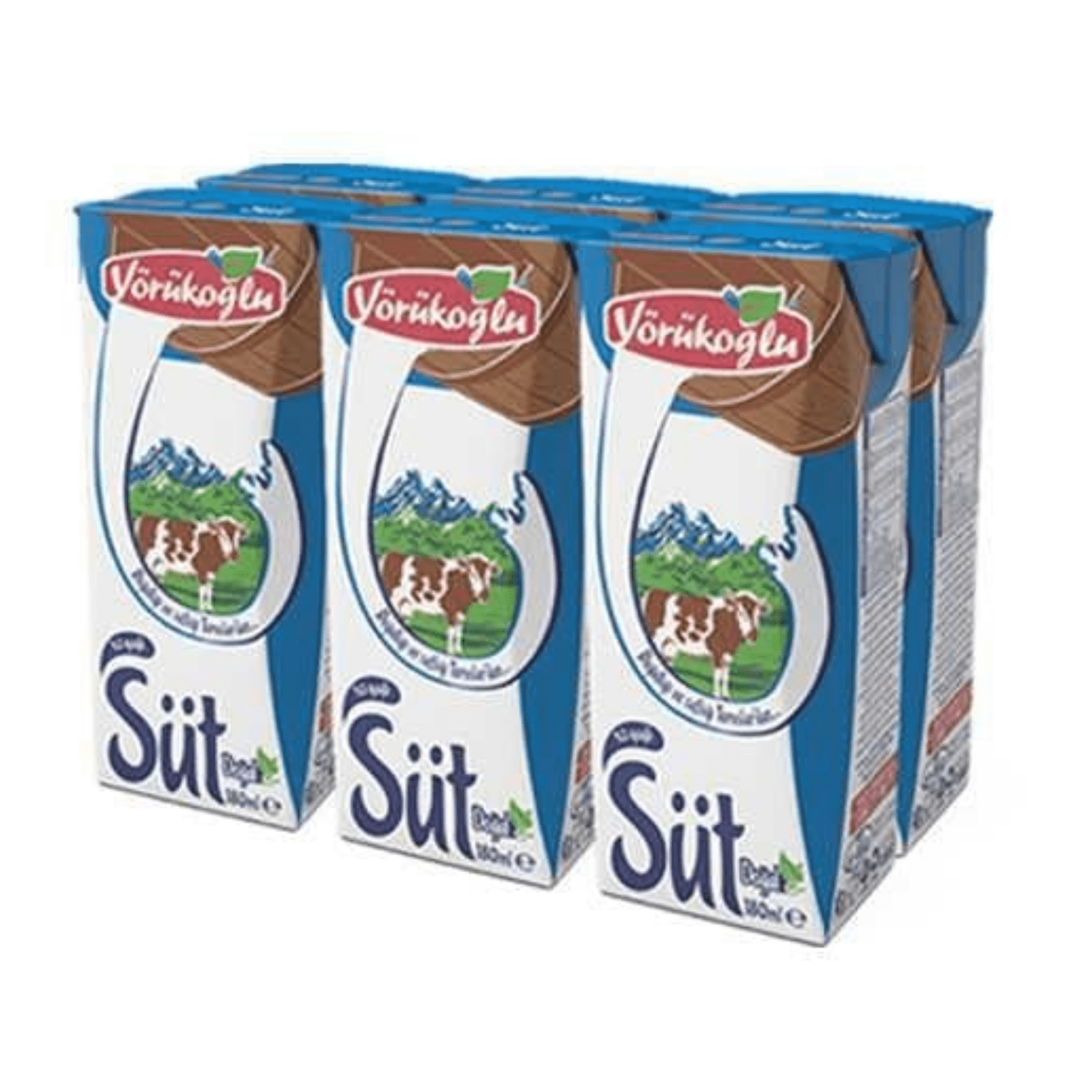 Yörükoğlu Uht Süt 6'lı 180 Ml