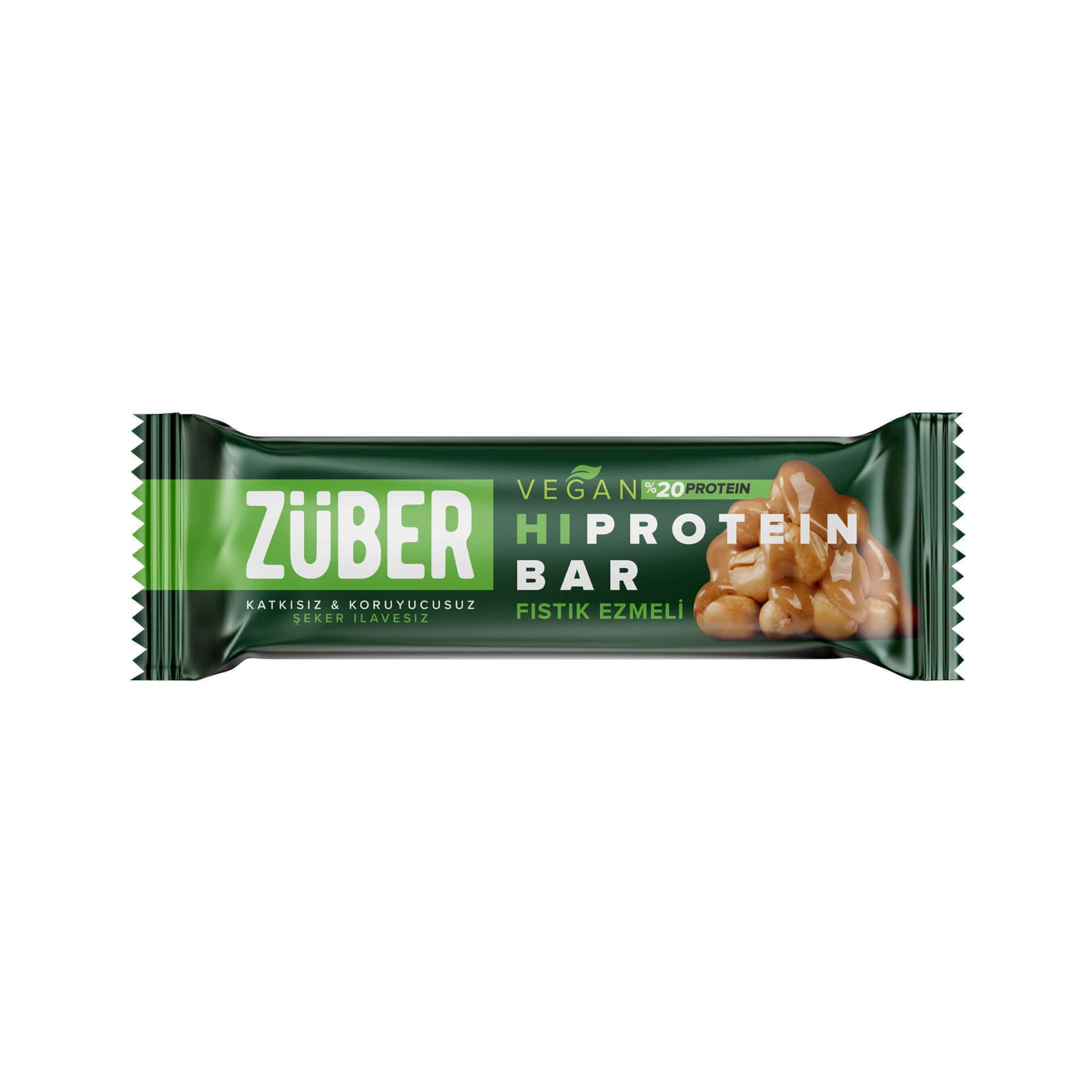 Züber Vegan Hi-Protein Bar 45g