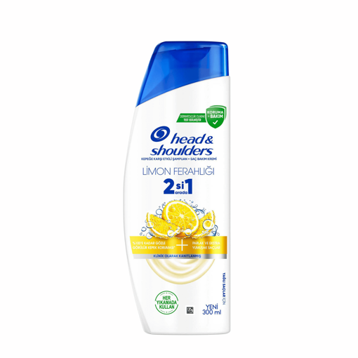 Head&Shoulder Limon Tazeliği İkisi Bir Arada Şampuan 300 Ml