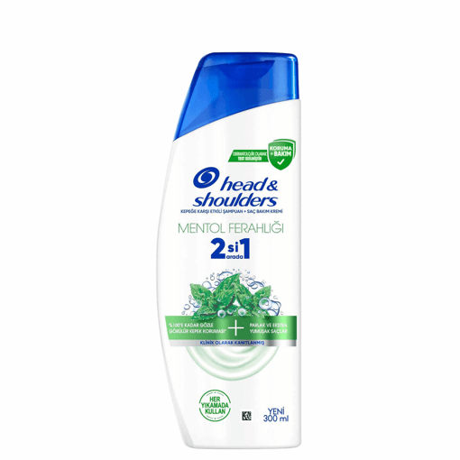 Head&Shoulder Mentol Ferahlığı İkisi Bir Arada Şampuan 300 Ml