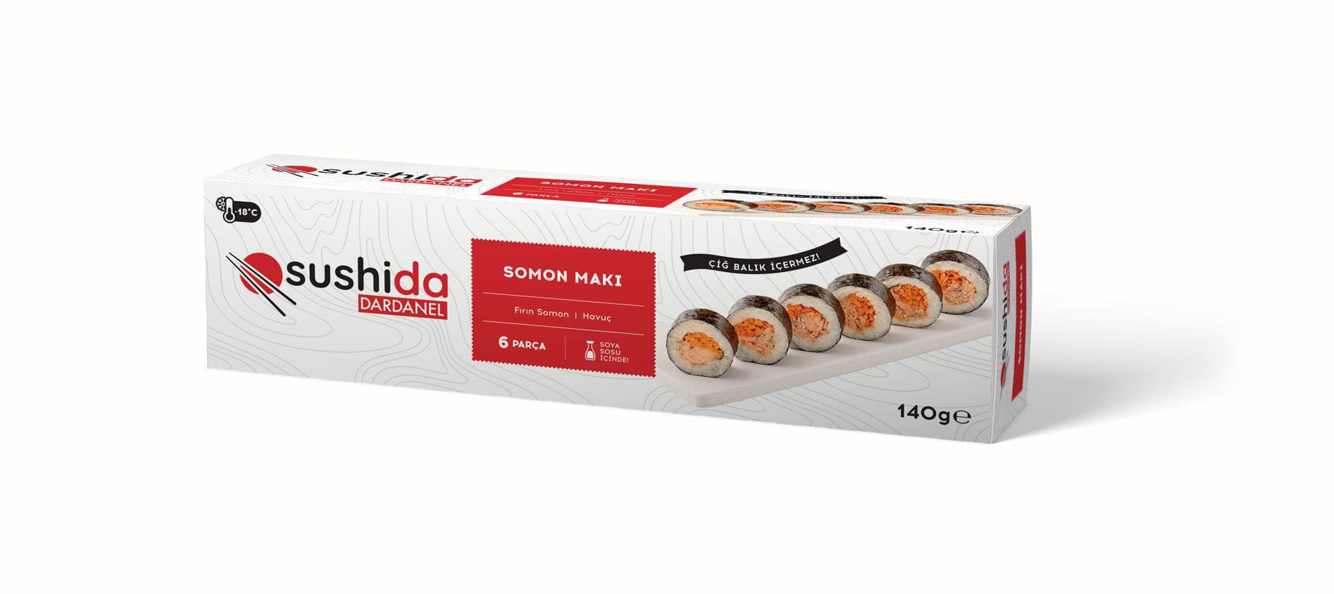 Dardanel Sushida Somon Maki 140 gr