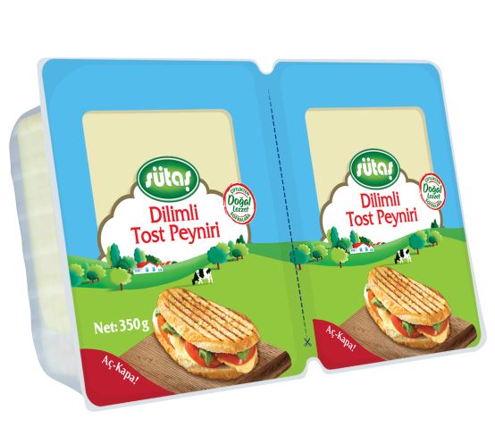 Sütaş Dilimli Tost Peyniri 350 Gr