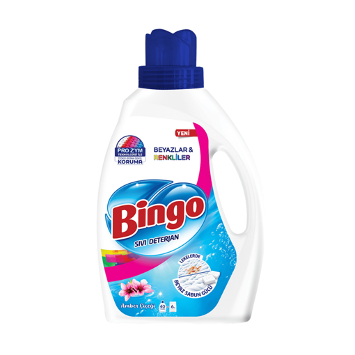 Bingo Sıvı Deterjan Amber 2600Ml