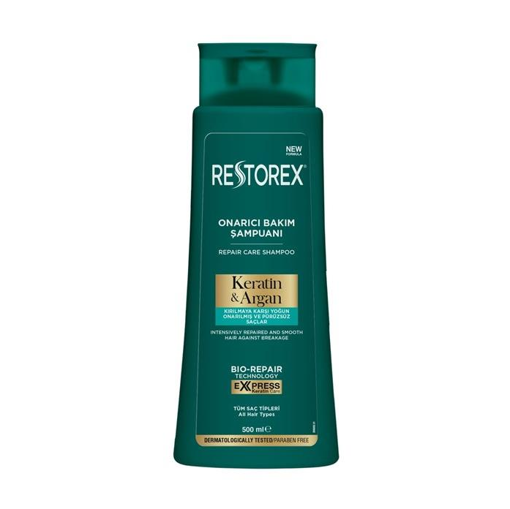 Restorex Argan&Keratin Yağı Özlü Şampuan 500 Ml
