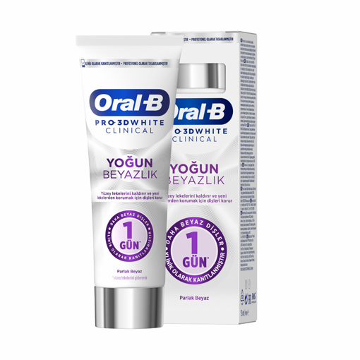 Oral-B Parlak  Beyaz Diş Macunu 75 ML
