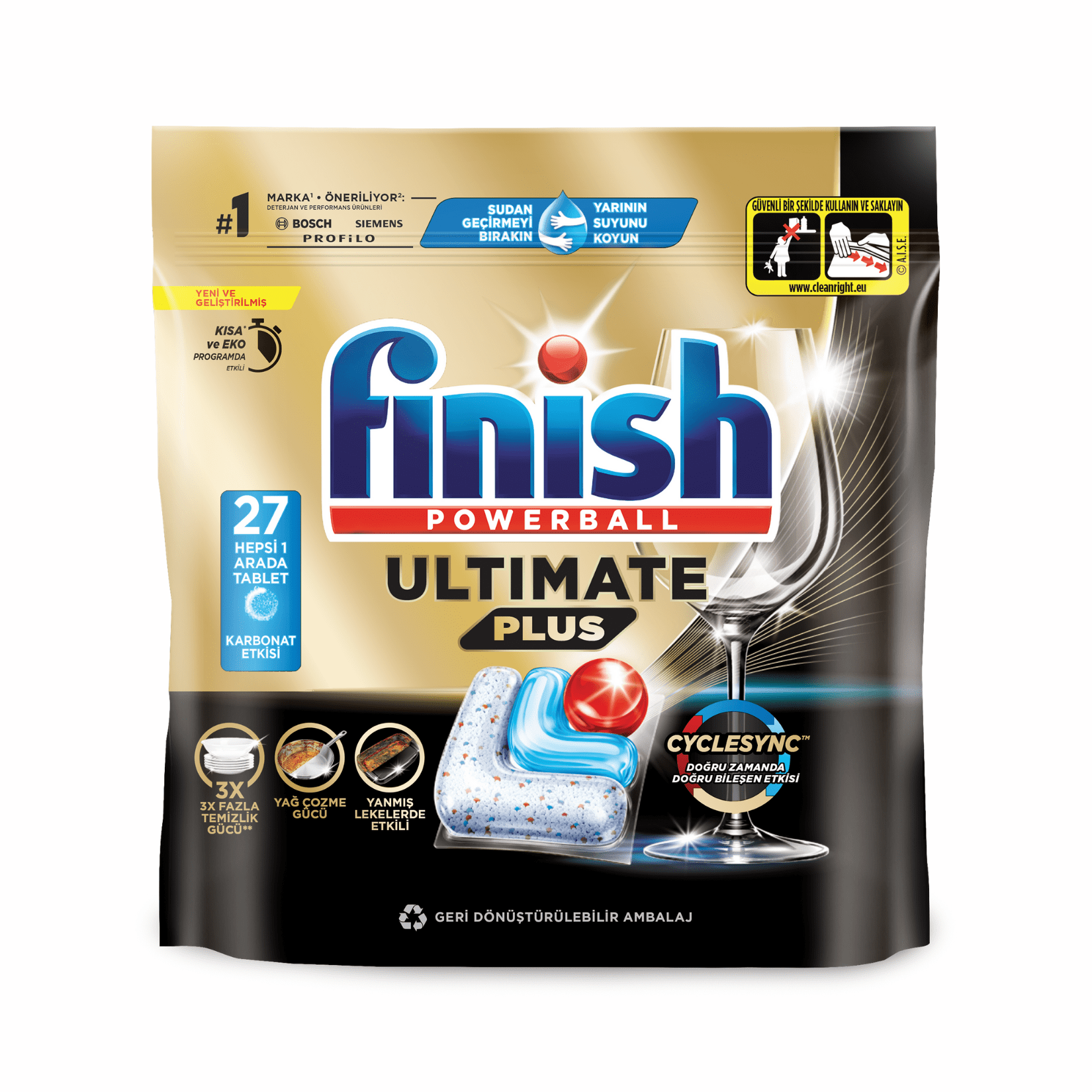 Finish Ultimate Plus 27'li