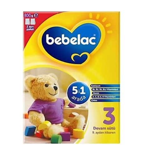 Bebelac 3 Bebek Sütü 800 Gr