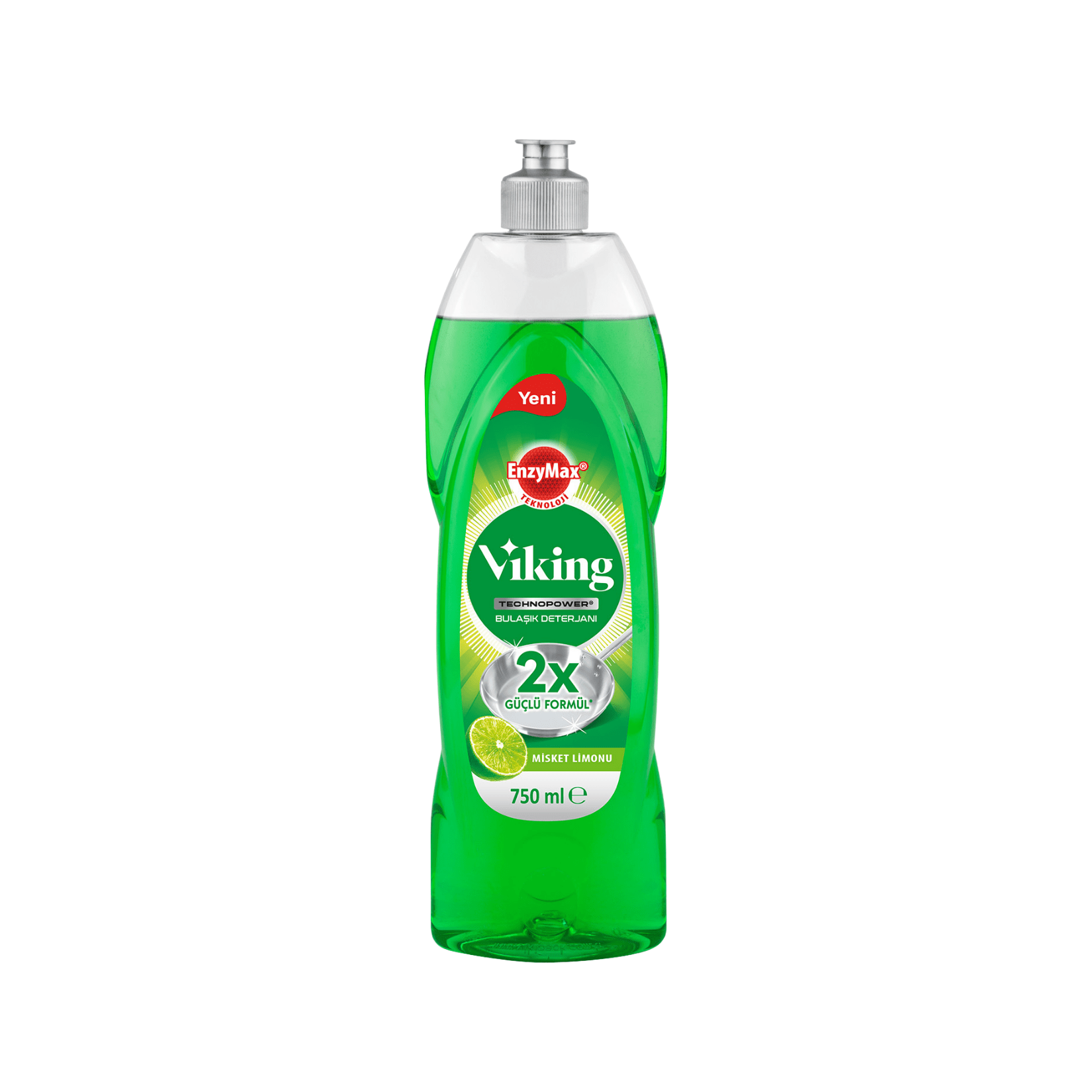 Viking Technopower Misket Limonu Sıvı Bulaşık Deterjanı 750 Ml