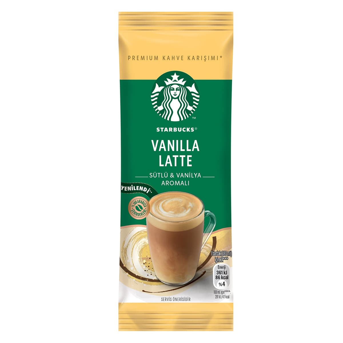 Starbucks Vanilya Latte 21.5 Gr