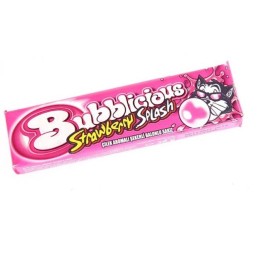 Bubblicious Çilek Aromalı Sakız 38 Gr