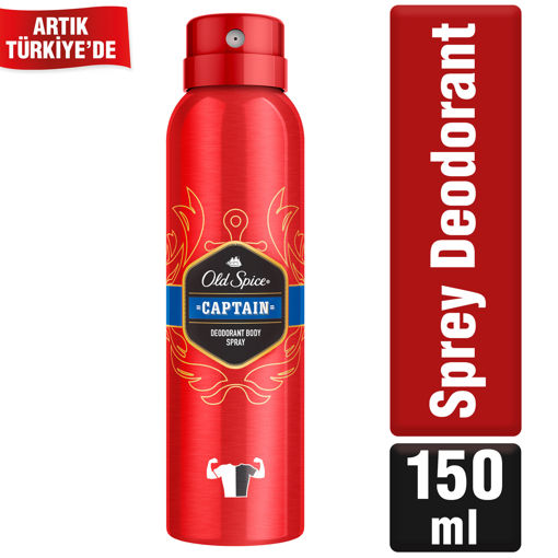 Old Spice Captain Sprey Deodorant 150 Ml