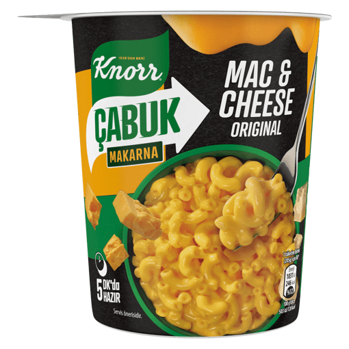 Knorr Mac&Cheese Çabuk Bardak Makarna 65 GR
