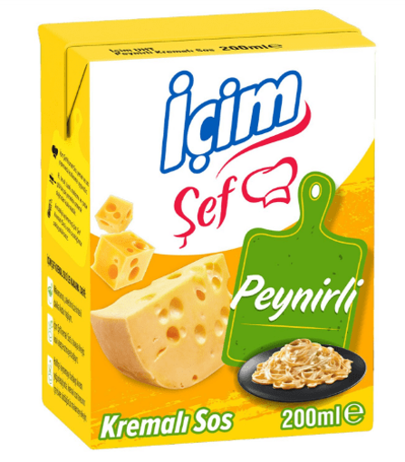 İçim Şef Krema Peynirli 200 Ml