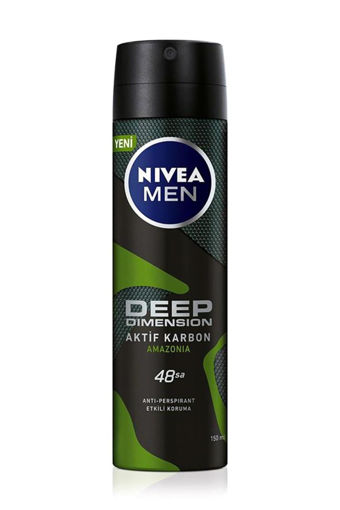 Nivea Men Deep Dimension Amazonia Sprey Deodorant 150 ML