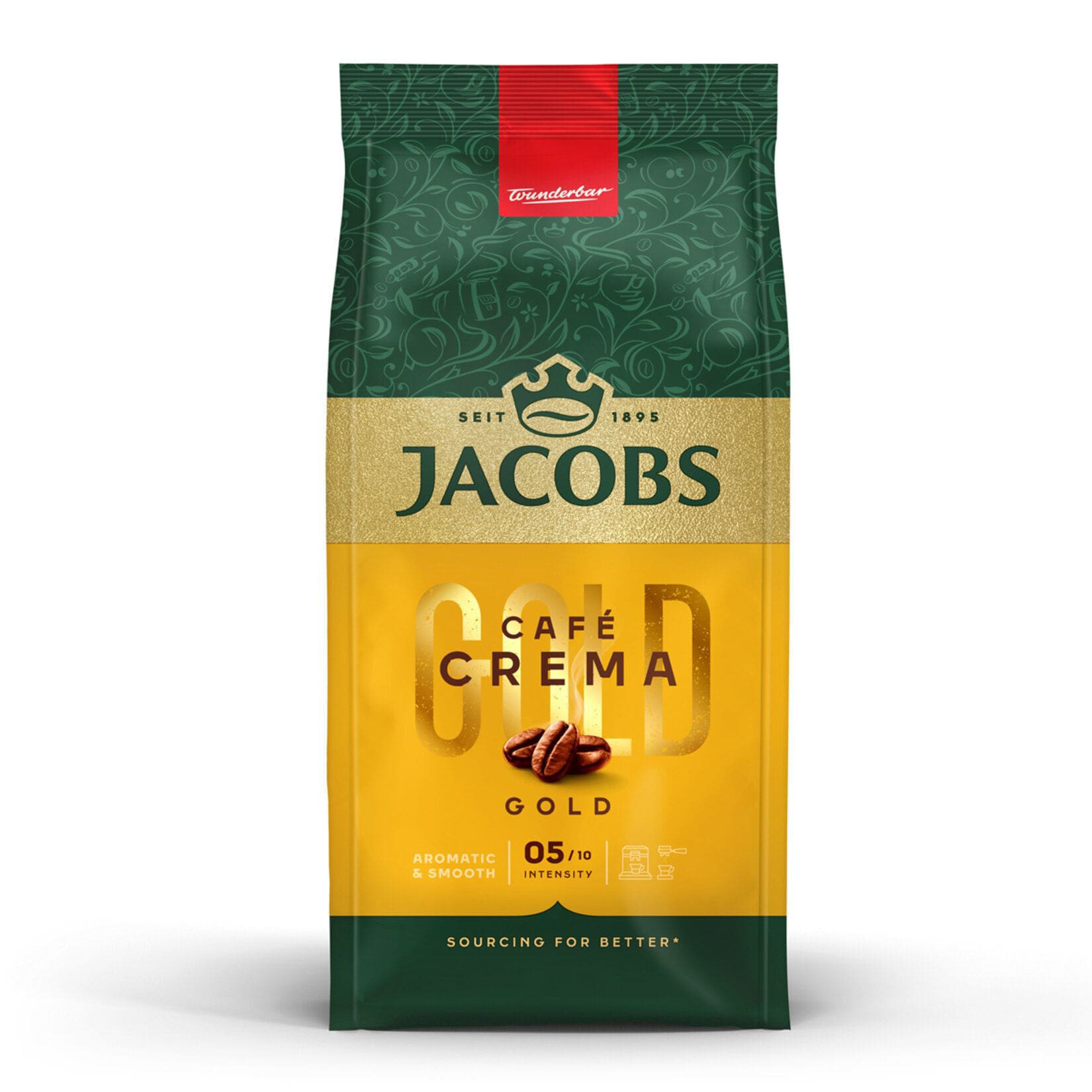 Jacobs Cafe Crema Gold Çekirdek Kahve 500 Gr
